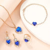 ¡OFERTA DEL MES! CONJUNTO DE CRISTAL AZUL