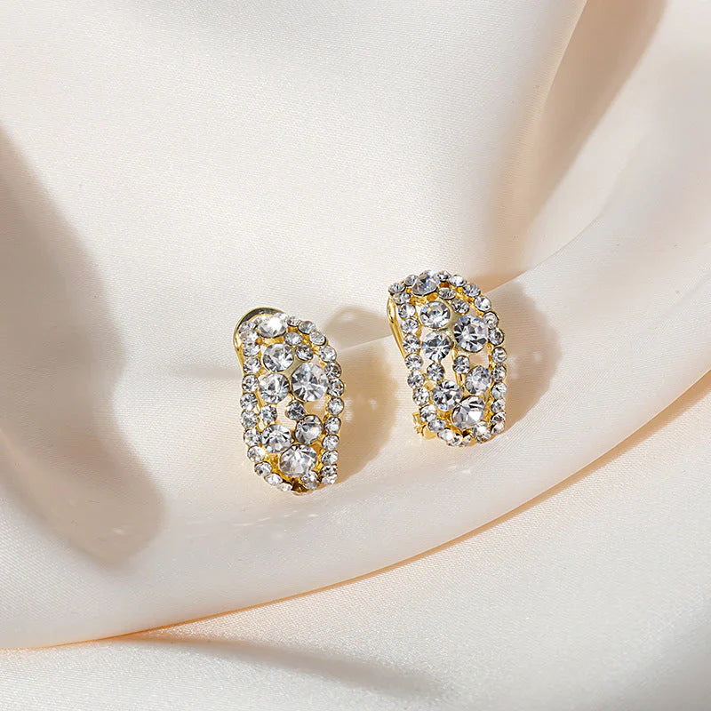 Pendientes de cristal elegantes