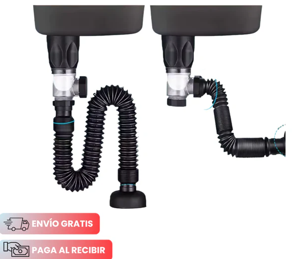 FlexiDrai™ Kit Tubo de Drenaje Flexible Antiolor