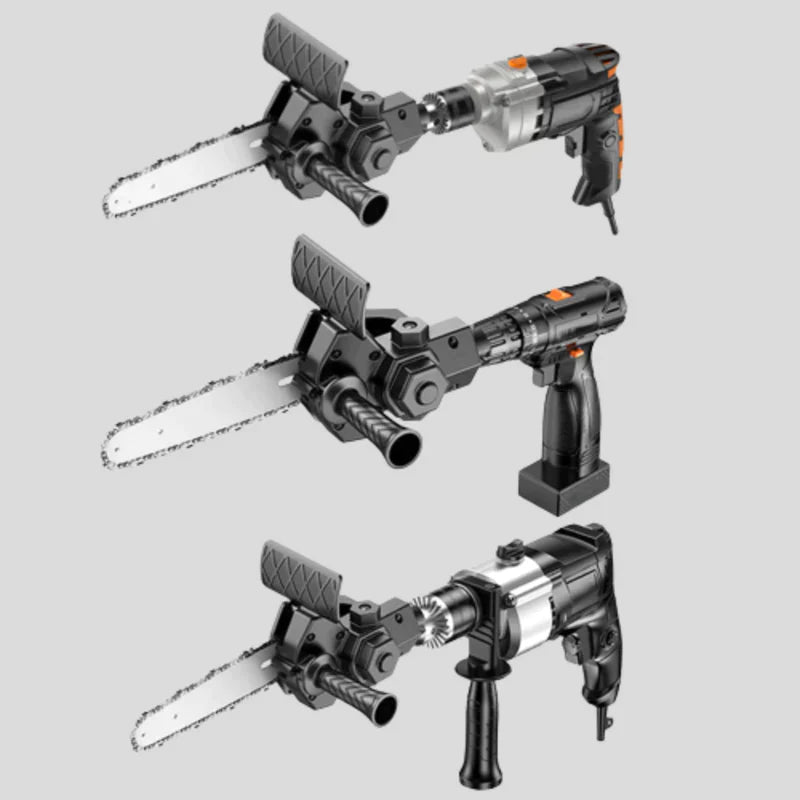 MAXIMUS-Adaptador de motosierra para taladro y destornillador